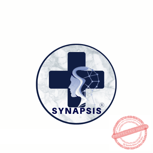 Logo-cross with woman image
