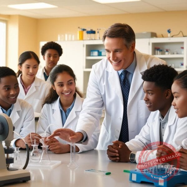Doctor teach Biochemistry bio professor