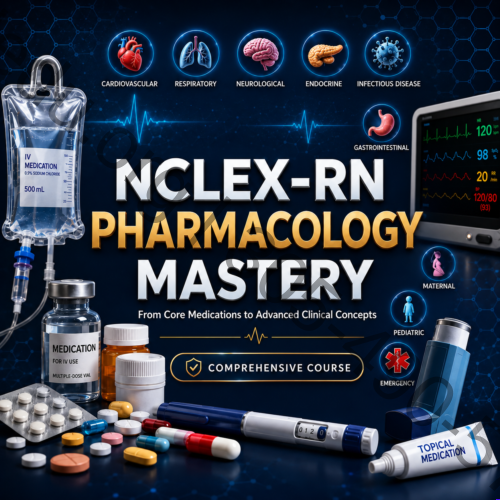 NCLEX Pharmacology mastery NCLEX Pharmacology Mastery- Weekly Hybrid access